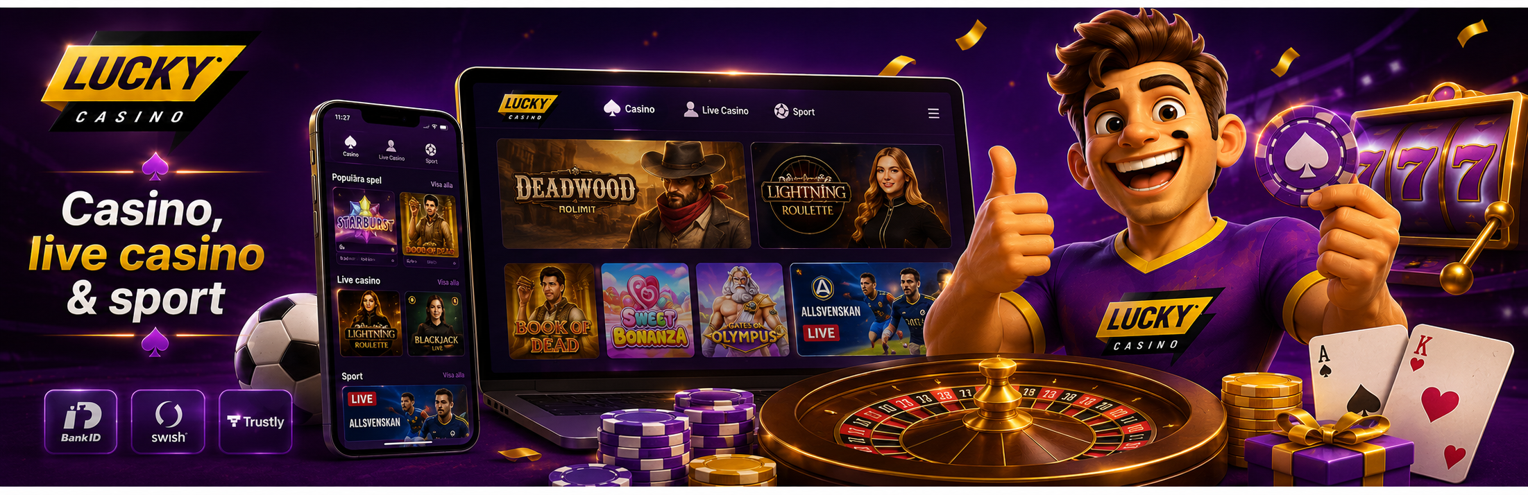 Lucky Casino live